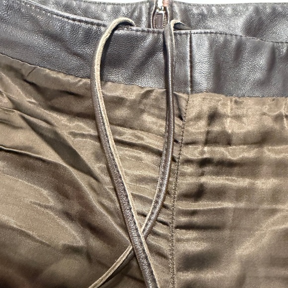 Bebe Brown Leather Garment. Pre-loved - Picture 13 of 16